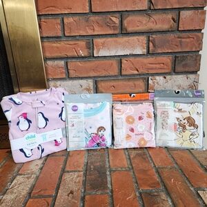 4 Baby girl Pajamas
